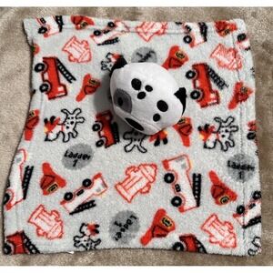 Swingles‎ Lovey Firetruck Dog Security Blanket Dalmatian Baby Blanket Hydrant
